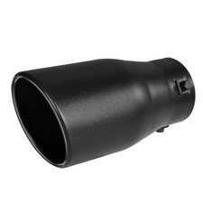Car Exhaust Tip Muffler Pipe Black Coating Stainless Steel Fit 2-2.75 Inch Car Exhaust Tip Muffler Pipe Black Coating Stainless Steel Fit 2-2.75 Inch