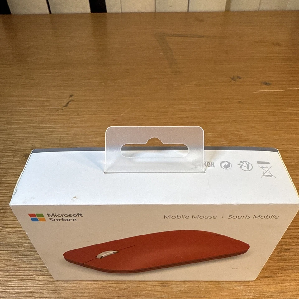 Microsoft Surface Mobile Mouse SC Bluetooth Poppy Red - In Box - Image 2 of 4