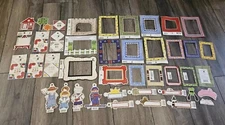 Huge Lot RETIRED My Mind's Eye Frame Ups Frames Die Cuts Early 2000's