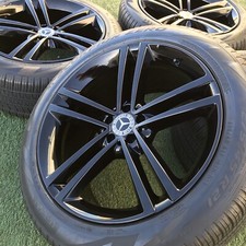 21" MERCEDES GLE GLE580 GLE350 GLE450 GLE43 GLE53 GLE63 GLS RIMS TIRES BLACK SET