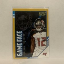 GF-CG Chris Godwin Gold Game Face Tampa Bay Buccaneers 2020 Score Football Card 