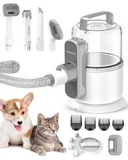 NEW Simple Way Pet Grooming Vacuum, 6 in 1 Dog Grooming Kit with 3 Suction Mode