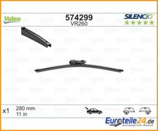 Wischblatt SILENCIO REAR VALEO 574299 hinten für VW Golf VII