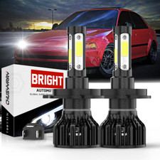 Led Headlight Kit H4 9003 6000k Hilow Bulbs For Honda Civic 1992-2002 2003