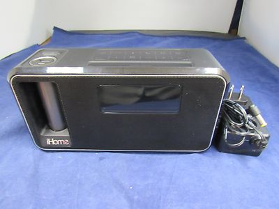 IHome Kineta K2 Dual-Charging Stereo Alarm Clock Radio With Portable Charger