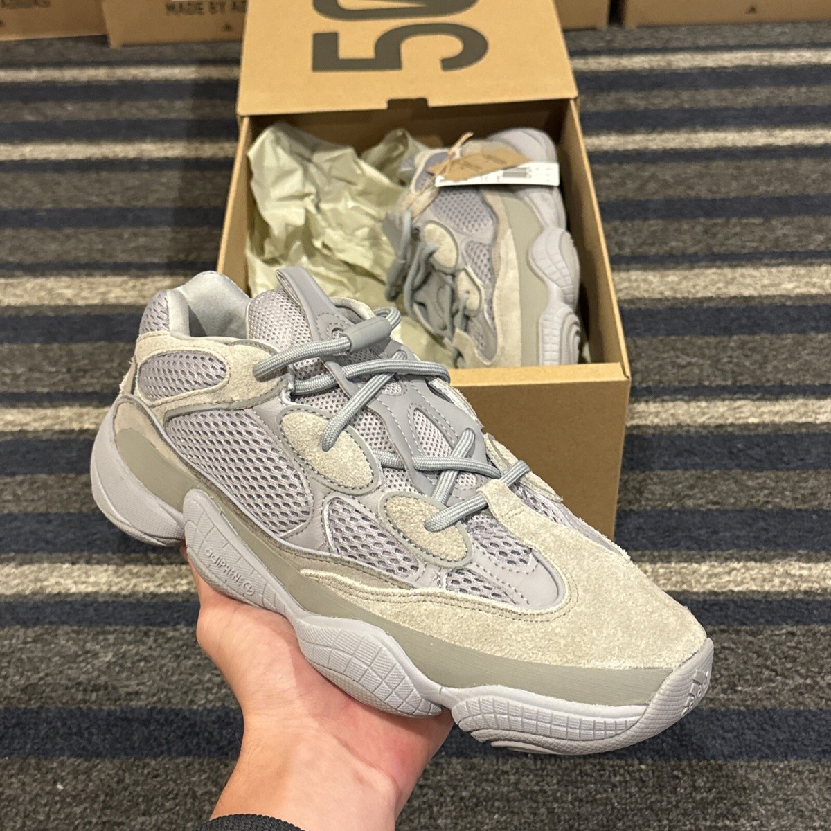 Adidas Yeezy 500 Stone Salt IE4783 All sizes | eBay Adidas Yeezy 500 Stone Salt IE4783 All sizes | eBay