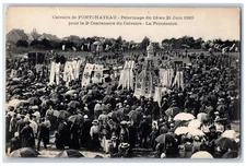 Loire-Atlantique France Postcard Calvary of Pontchateau c1910 Unposted Antique