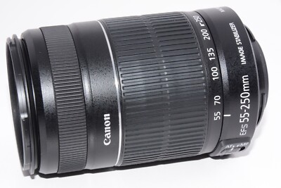 N.MINT] Canon EF-S 55-250mm F/4-5.6 IS II Lens From JAPAN #j7549