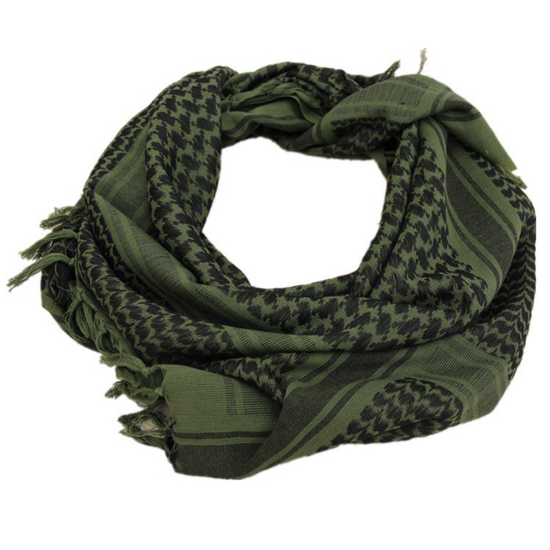Military Tactical Keffiyeh Shemagh Gold Arab Scarf