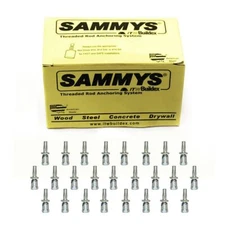 Sammys 3/8"in Swivel Screw Expandable Vertical Rod Anchor Pipe Hanger 25 PCS USA