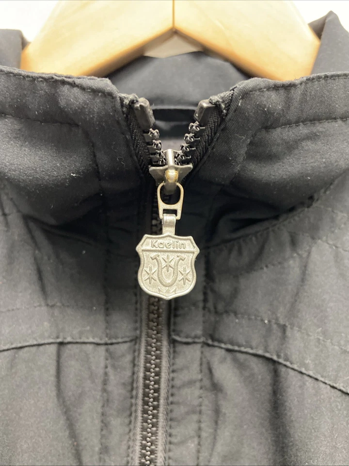 Kaelin Windbreaker Jacket Medium Black Full Zip Womens Medium - Image 2 of 4