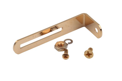 Soporte de golpeador envejecido Gibson® dorado incl. tornillos FABRICANTE DE EQUIPOS ORIGINALES se adapta a Gibson® Les Paul, ES - Imagen 2 de 2