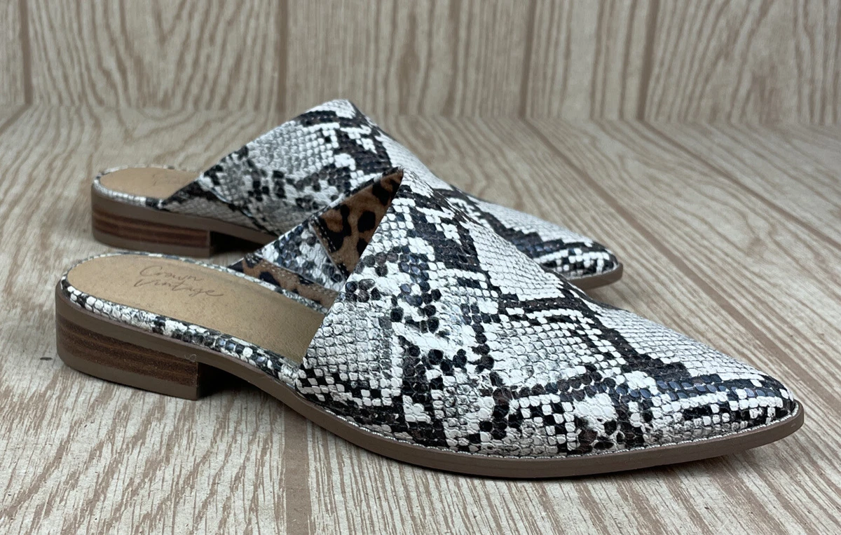 Snakeskin mules deals