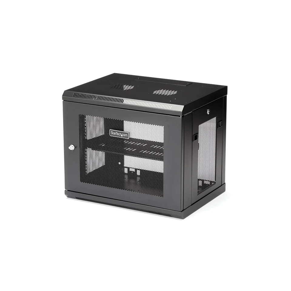 StarTech.com 2 Post 9U 19" Wall Mount Network Cabinet & 8 Outlet Horizontal 1... - Image 2 of 4