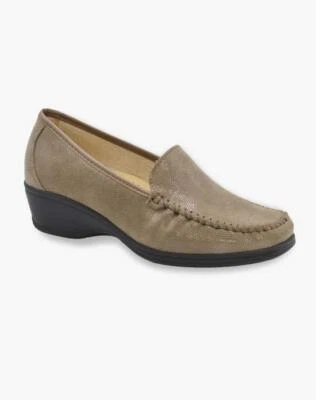 StilediVita Mocassino Donna Molly In Pelle (Taupe/Grigio)