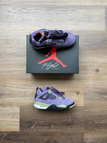 Nike Air Jordan 4 Retro Canyon Purple Sneaker NEU DSWT Damen Herren EU 39