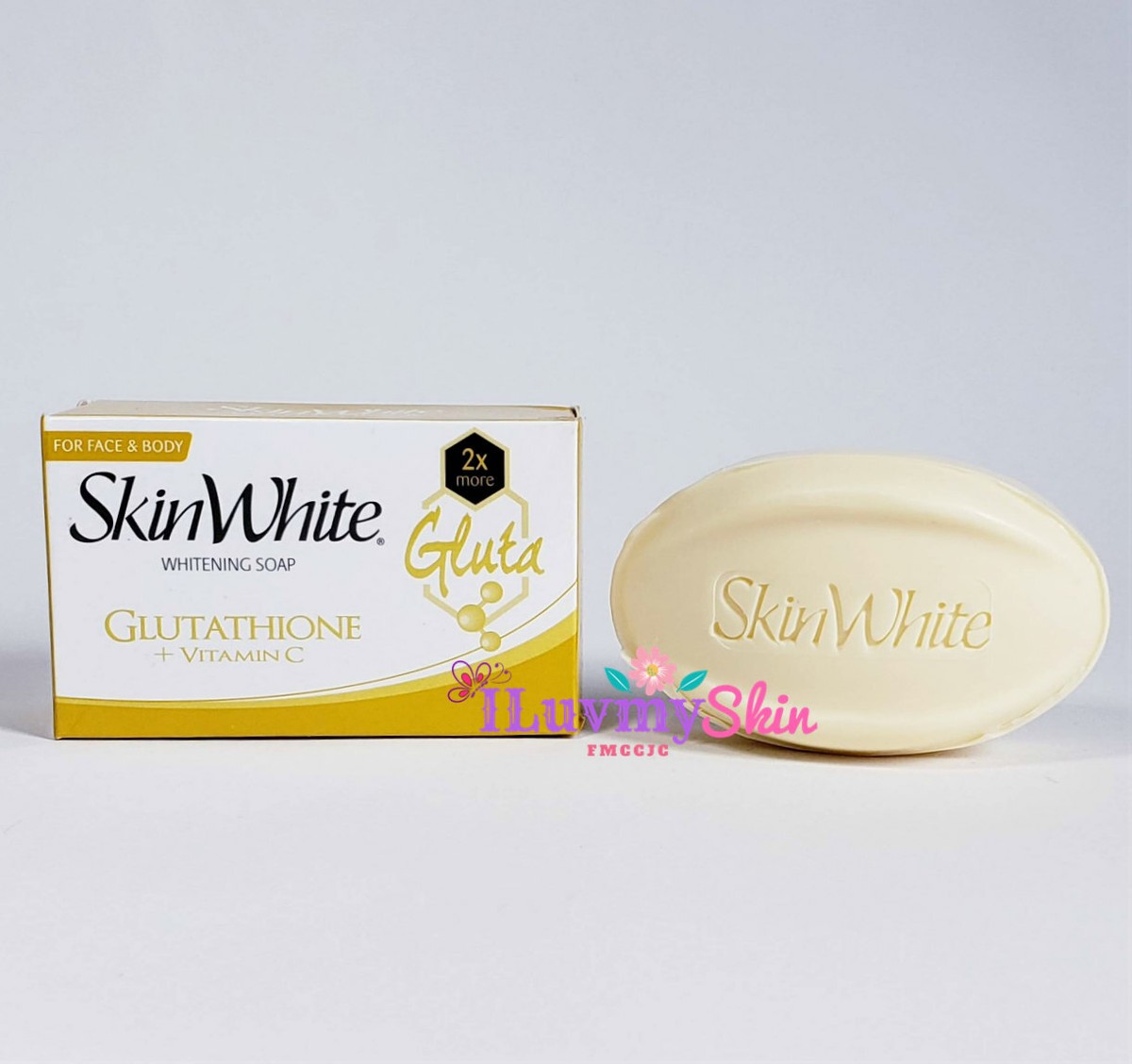 shouvy glutathione whitening soap SkinWhite Advanced Power Whitening Glutathione + Vitamin C Soap 90g