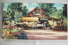 Paul Landry Lt. Ed. Canvas "Flower Market" - #6/MMXIV - GWS  Flower Market Print