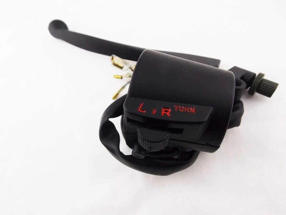 HONDA CS90 64-69 NEGRO MANILLAR INTERRUPTOR BLOQUE PALANCA FARO INDICADOR BOCINA Foto 2 de 4