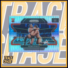 2022 Panini Prizm WWE Guru Raaj Hyper Parallel #58 RC