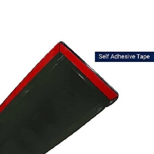 Car Wind Deflectors Rain Guard Door Visors for Volkswagen Polo Model 2009 4pcs - Image 4 of 4