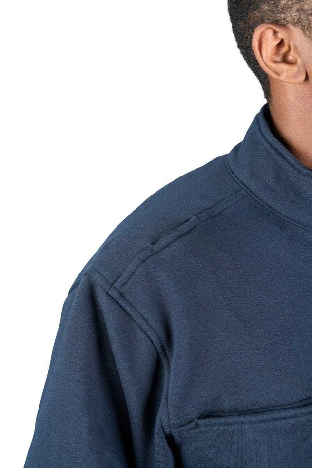 Camisa de trabajo Propper® Station chaqueta polar con cremallera completa con clips de micrófono y bolsillo de radio Foto 4 de 4