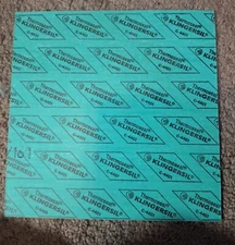 Thermoseal Klingersil C-4401 Square Gasket Material Sheet - 1/16" Thick, 8" x 8"