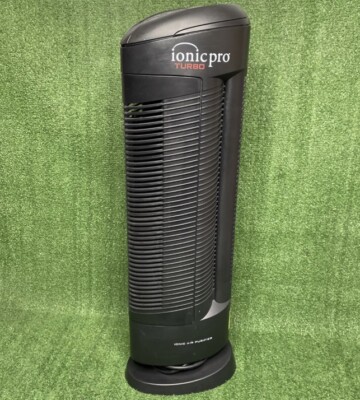 Ionic Pro Turbo TA500 Silent Air Purifier Black Germicidal Protection Large Room