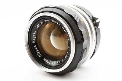 Nikon Nikkor-S Auto 50mm f/1.4 Non Ai MF Lens from JAPAN [Near