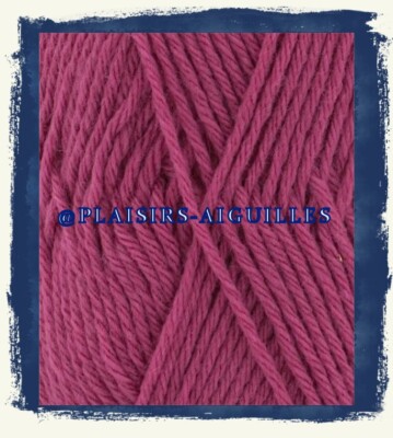 10 Pelotes De Laine Partner 3.5 - Guimauve Rose - Phildar - Acrylique