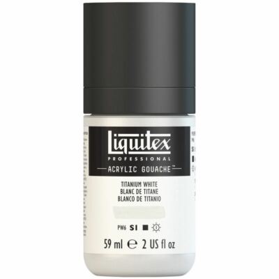 Liquitex Acryl Gouache Farbe 59ml In Titanweiß