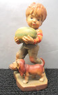 Vtg Anri 6.5 In Wood Carving Numbered *From The Garden*1993 Sarah Kay Valentine