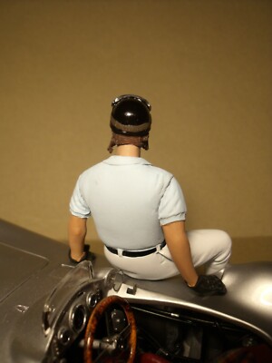 Figurine F1 1/18 Fangio SF Vroom Non Peinte - Pour Minichamps CMC CMR GP Replicas