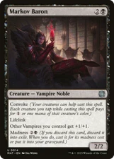 Markov Baron [March of the Machine: The Aftermath] Magic MTG