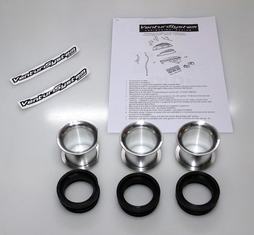 Cruasanes Aspiración Velocity Stacks Air Funnel Triumph 955 Daytona Speed - Picture 2 of 2
