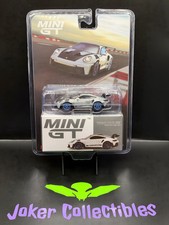 Mini GT Chase #853 Porsche 911 992 GT3 RS Weissach Package White with Indigo Blu