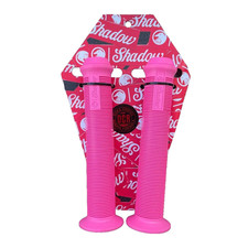 SHADOW CONSPIRACY VVS BMX BICYCLE GRIPS + BAR ENDS SE HARO GT SUBROSA PINK NEW