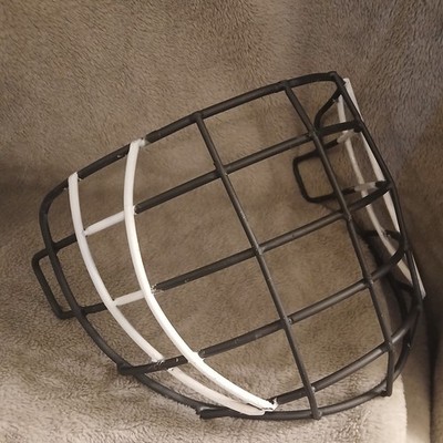 custom steel hockey face cage- beer league/ ice hockey mask