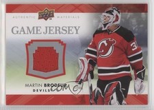 2007-08 Upper Deck Game Jersey Series 2 Martin Brodeur #GJ2-MA HOF 1o3