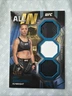 2024 Topps UFC Knockout Rose Namajunas All-In Relic Card 44/50 Blue