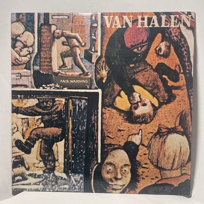 Fair Warning - Van Halen - FAST SHIPPING - Rare Vinyl Lp - NEAR MINT