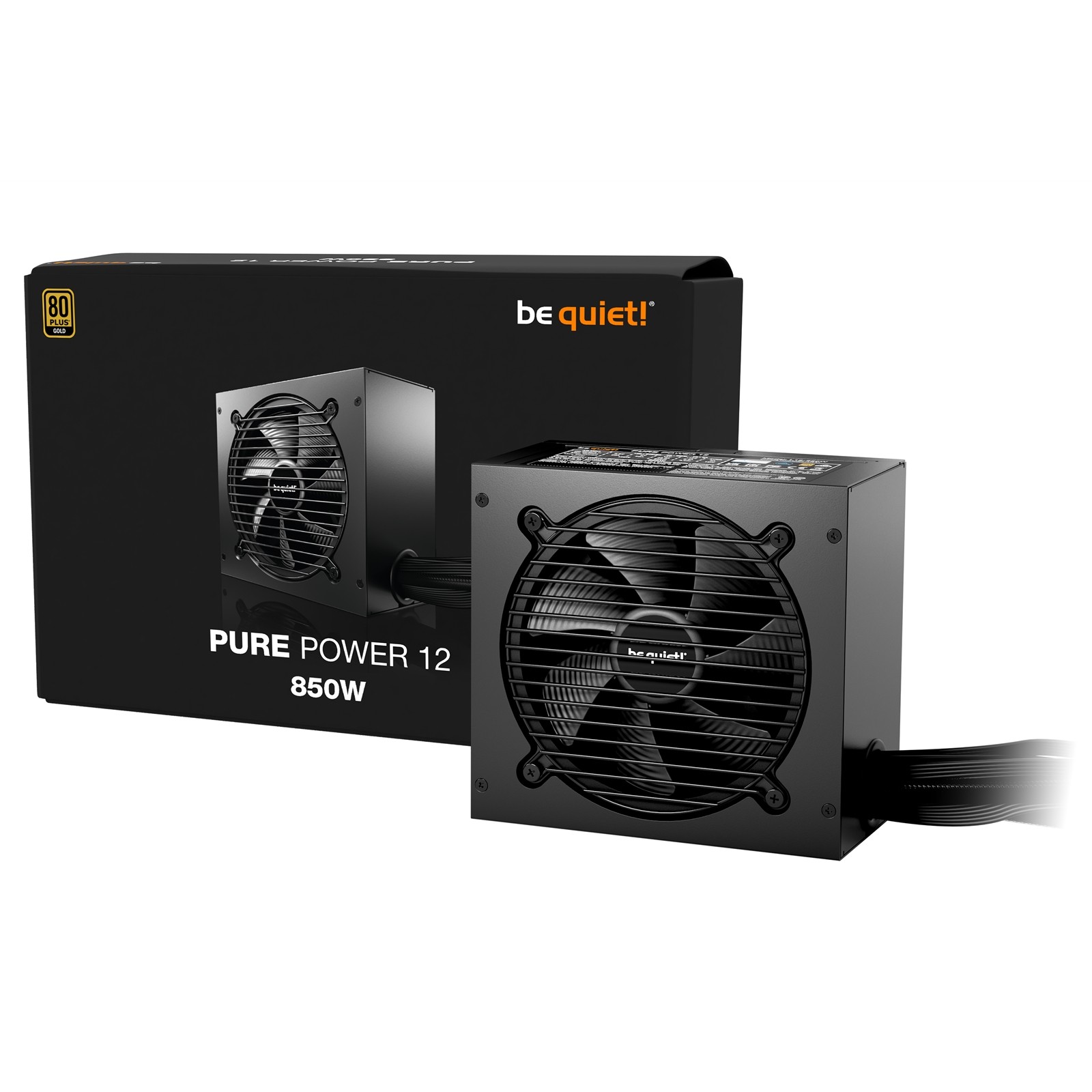 be quiet! PURE POWER 12 850W 80 PLUS Gold ATX 3.1 PSU BP004EU