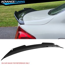 Fits 09-15 Infiniti G37 G25 Q40 Sedan Psm Style Trunk Spoiler Gloss Black Abs