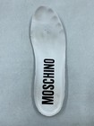 Moschino White Maxi Leather Low Top Sneakers W 7.5 — photo 7