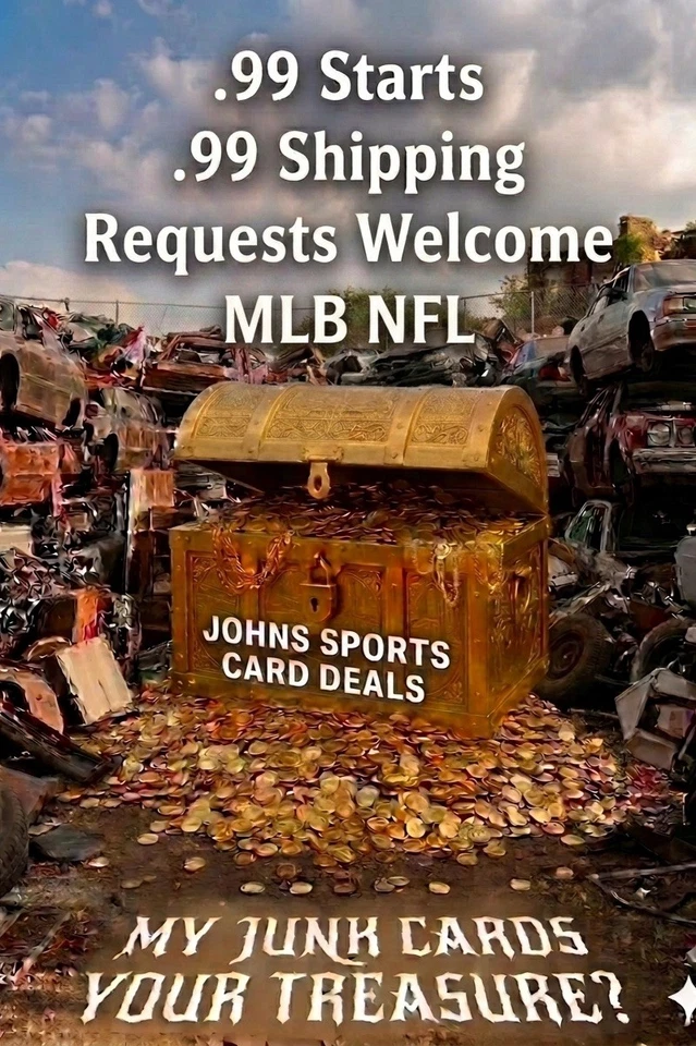 MLB NFL $1 Starts Rc Stars Inserts Color Low End .99 Shipping 