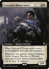 Seasoned Dungeoneer (Extended Art) - Normal NM MTG Commander Legends: Battle ...