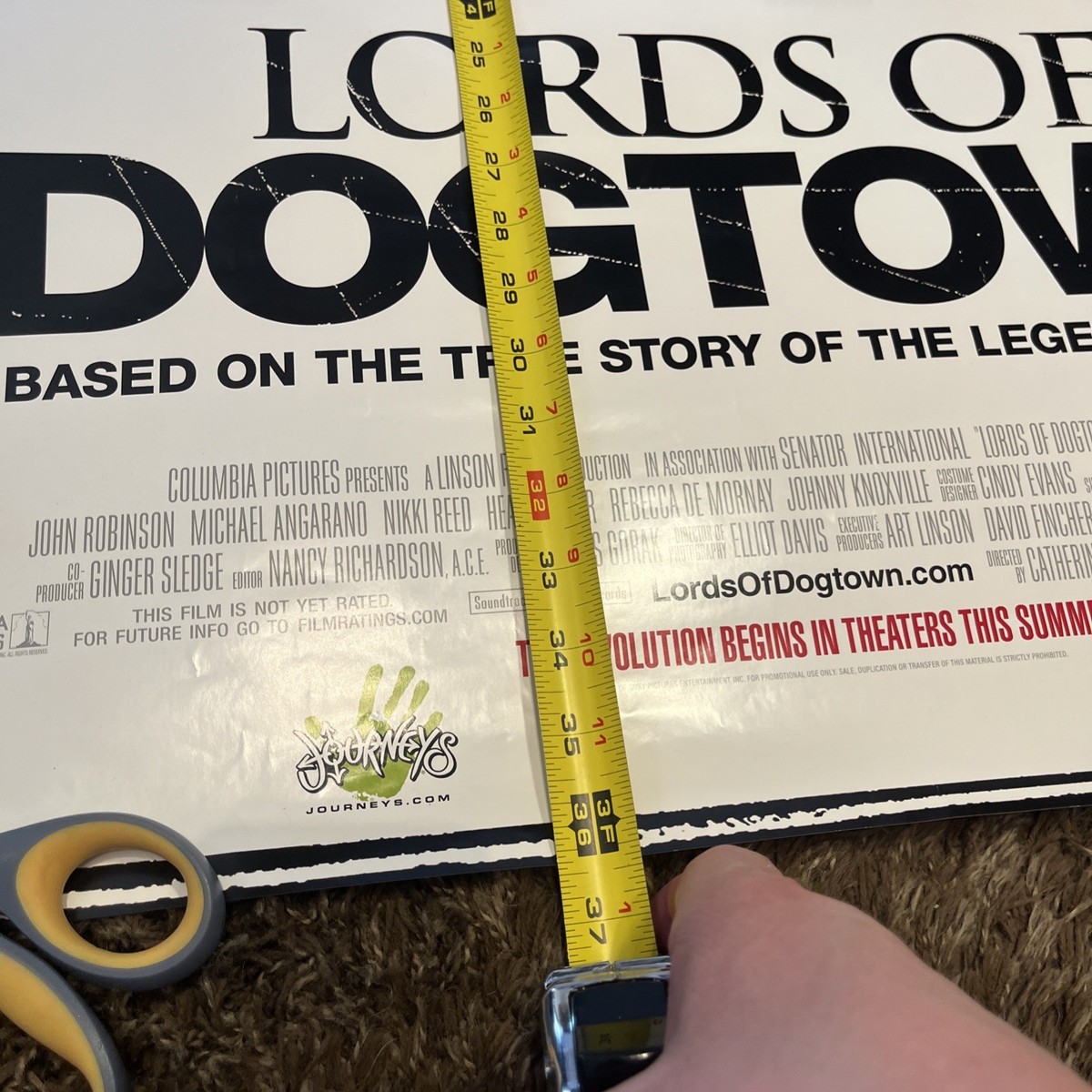 LORDS of DOGTOWN (2005)日本版ポスター Lords Of Dogtown (24x36