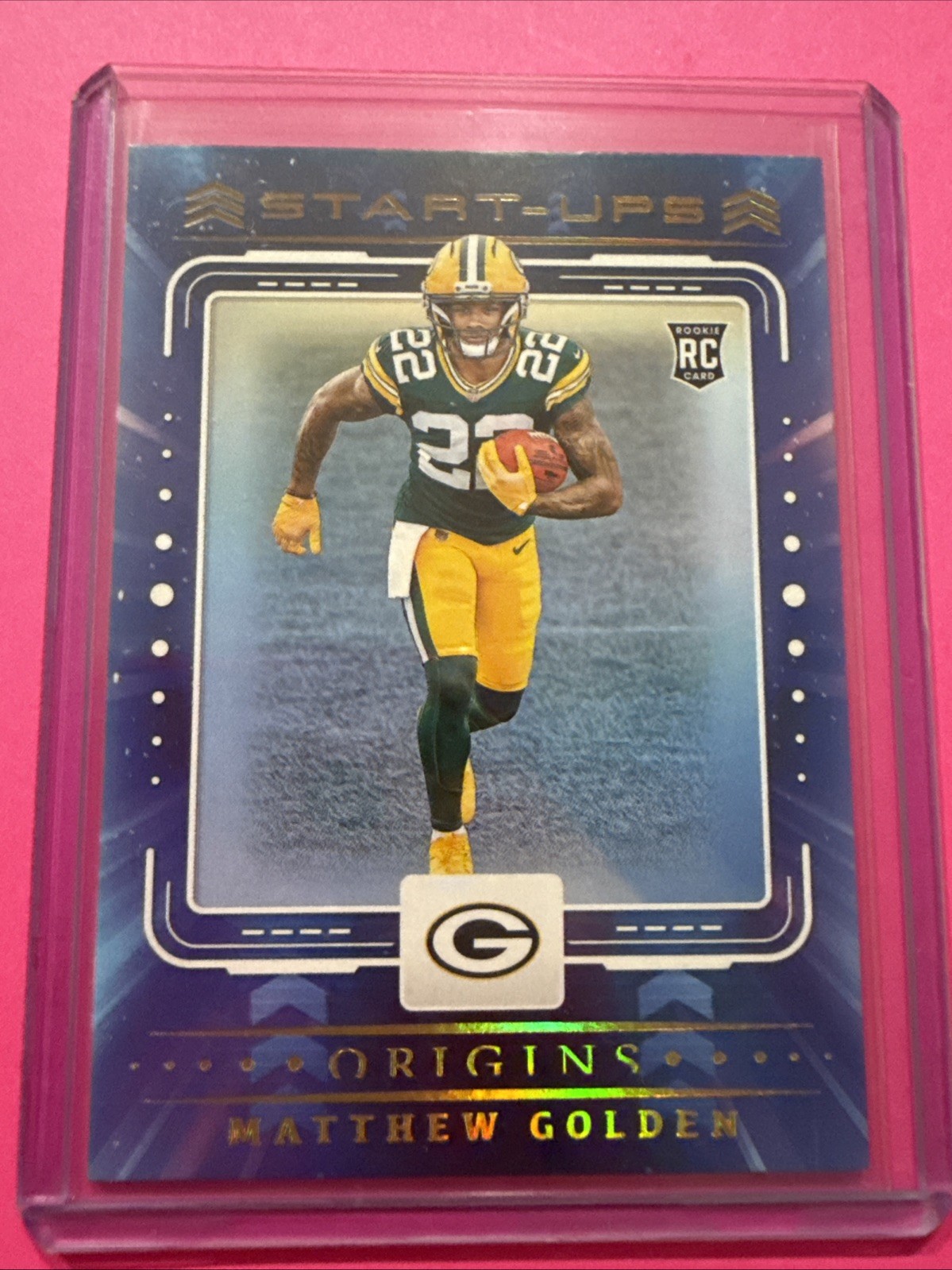 2025 Panini Origins Matthew Golden Start Ups #10 Rookie