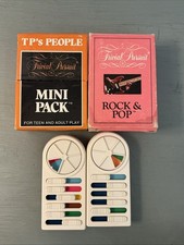 Trivial Pursuit Pocket Players Set Vintage 1987 Travel Trivia Game