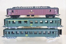 JOUEF RAKE of 3 SNCF GREEN COMPOSITE 2nd CLASS & POSTES POST OFFICE COACH on